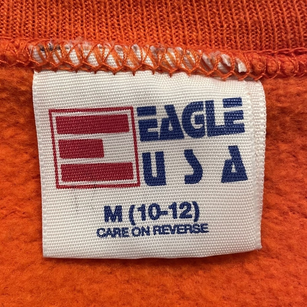 Vintage Tiger Cub Scouts Sweatshirt Youth Medium Uniform Orange Scouting America - Picture 2 of 5